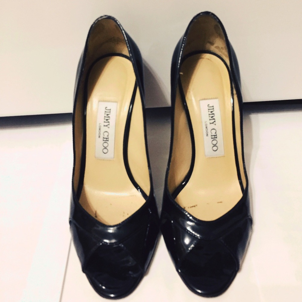 Jimmy Choo Peep Toe Heels